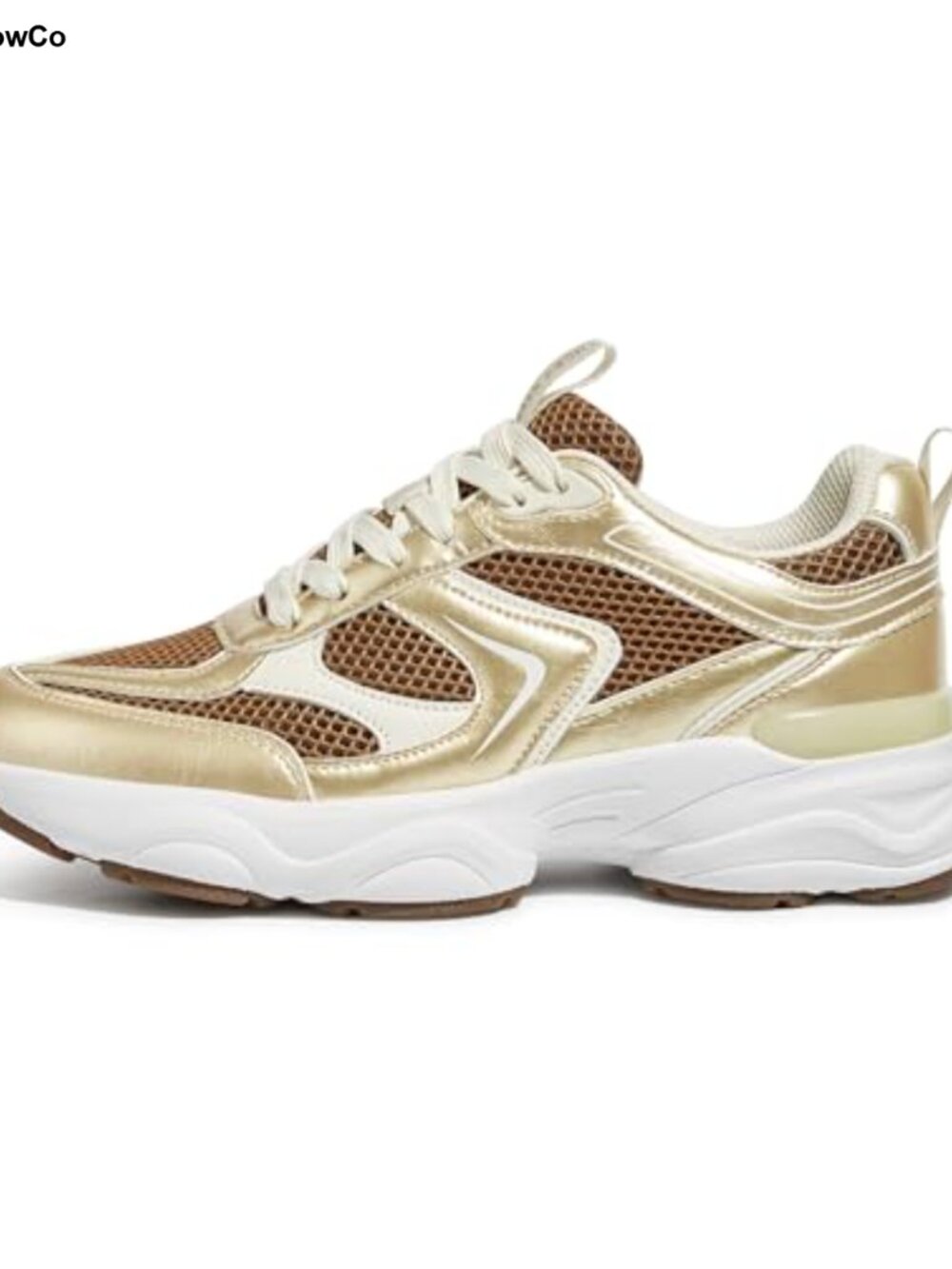 Women's Platform Athletic Sneakers Mesh Height Incre Walking Shoes